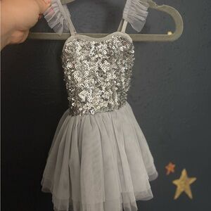 Noralee Whimsical Tutu with Silver Sequins